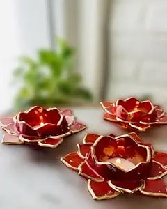 Handcrafted  diwali decor candle Stand