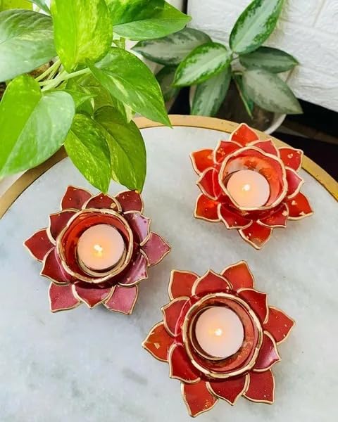 Handcrafted  diwali decor candle Stand