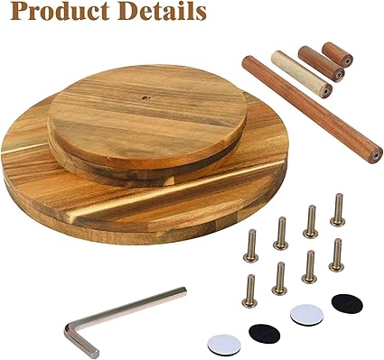 4 Tier Cupcake Stand, Cupcake Tower Stand Cupcakes, Coasters Set of 4 Free, Wooden Dessert Display for Party, Wedding, Birthday, Perfect for Cupcake Stand Wood and Tiered Cake Stand Enthusiasts